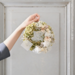 カーネーションのリース