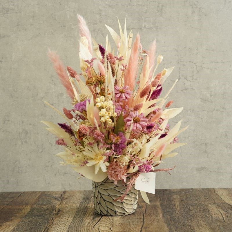置き型ドライフラワーアレンジ(祝花) | ドライフラワー専門店カロン