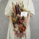 ドライフラワーの祝花