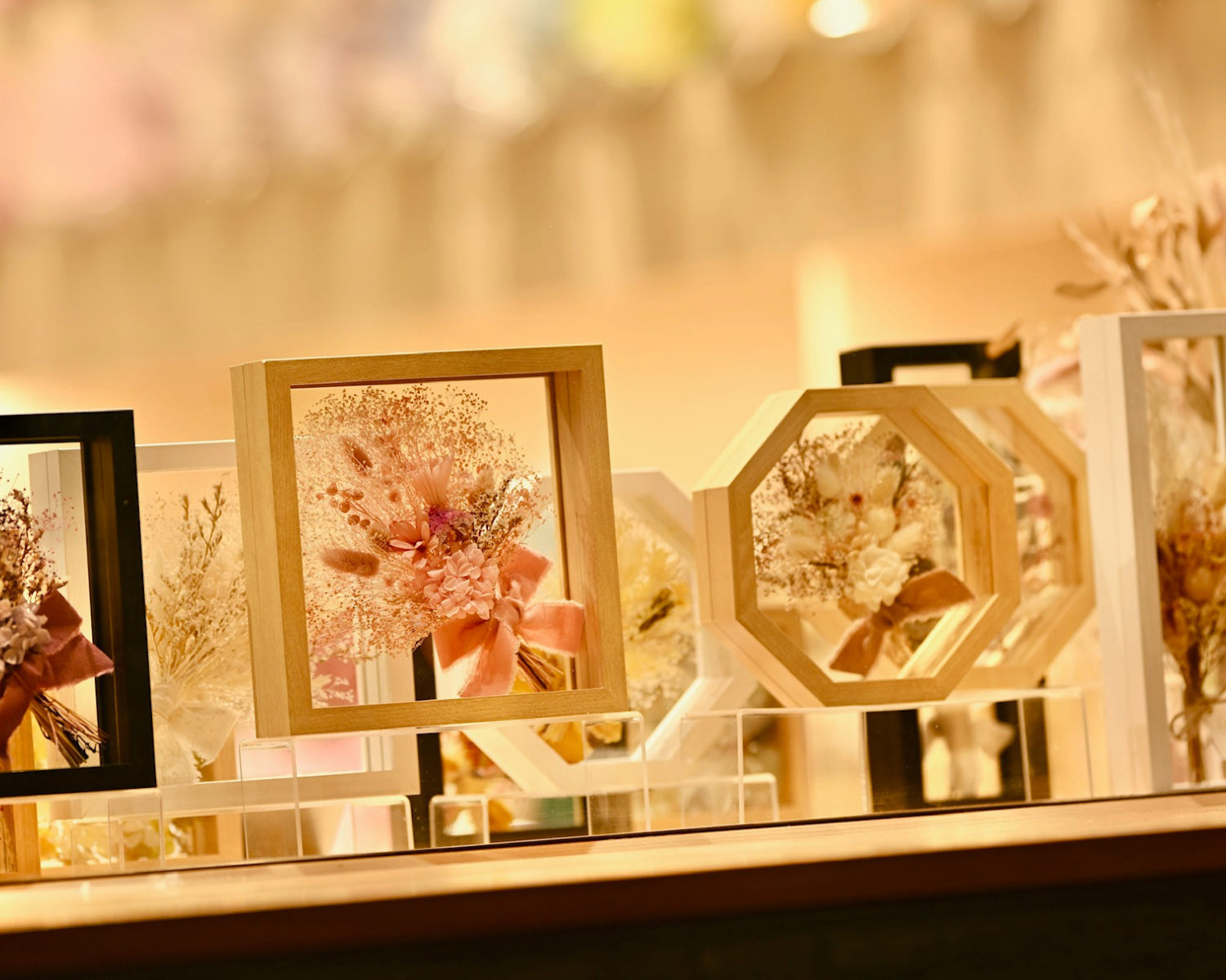 ドライフラワーフレームフラワー
