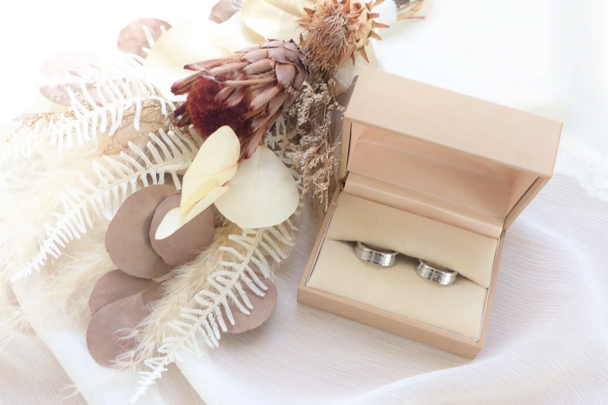 結婚式で使えるドライフラワー