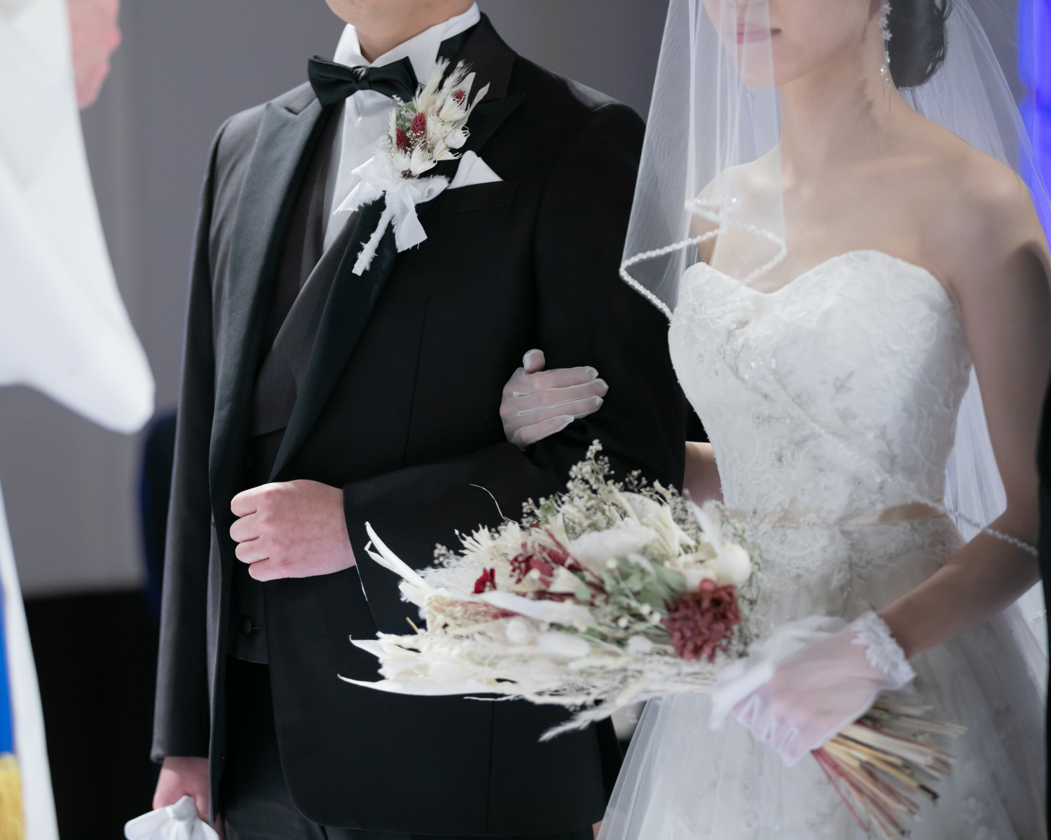 結婚式ドライフラワーブーケ