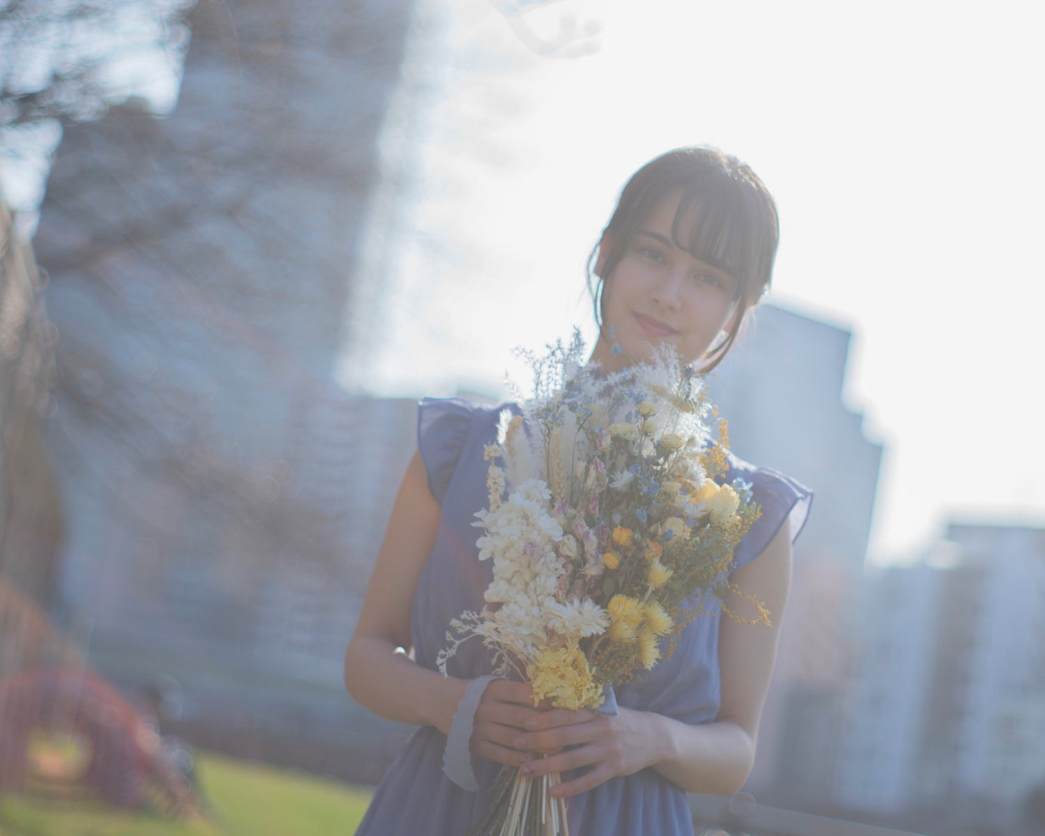 プロポーズ花束ドライフラワー