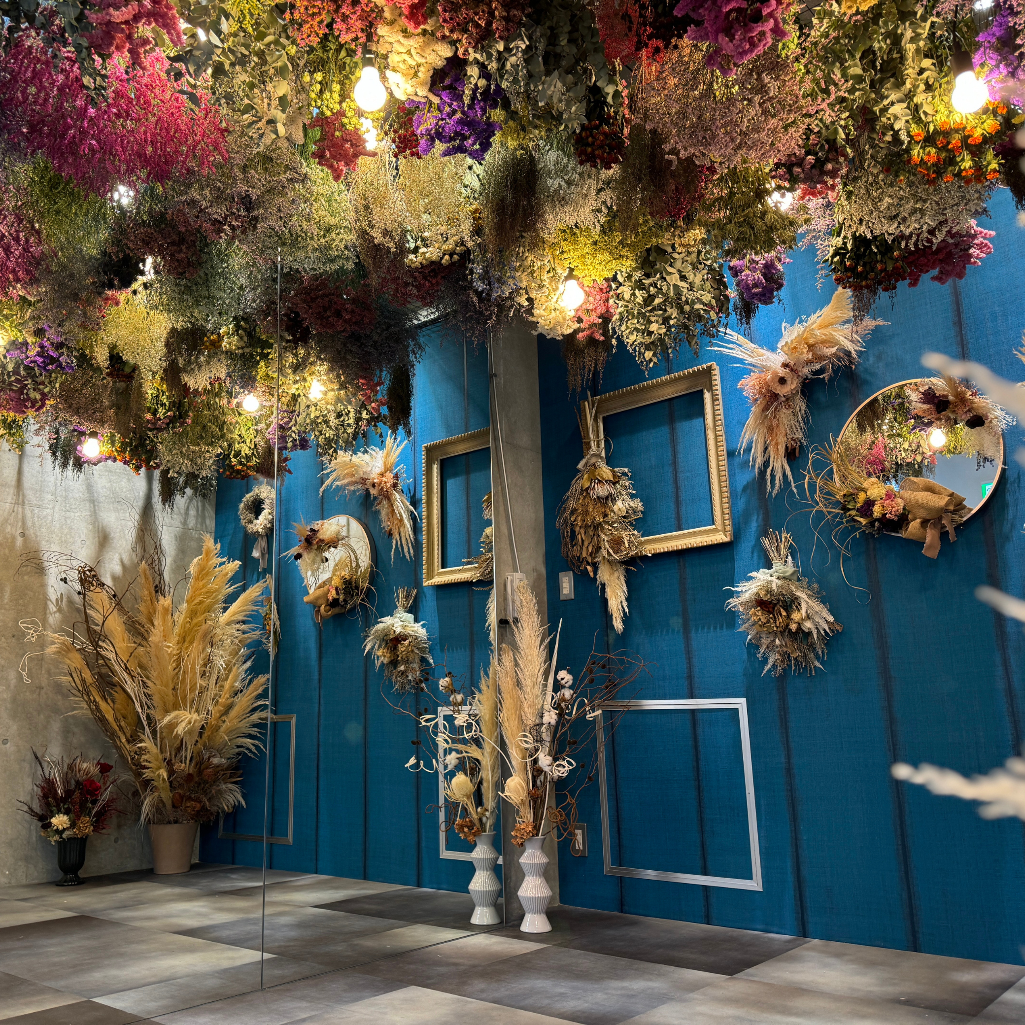 ドライフラワー空間装飾 | ドライフラワー専門店カロンドライフラワー